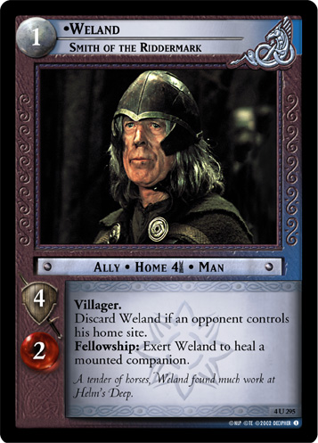 Weland, Smith of the Riddermark (4U295)