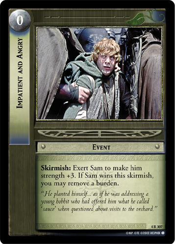 Impatient and Angry (4R307)