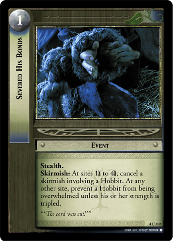 Severed His Bonds (4C319)