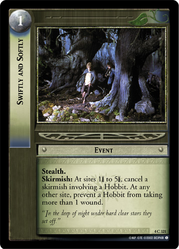 Swiftly and Softly (4C321)