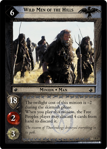 Wild Men of the Hills (5R4)