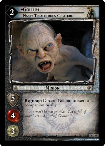 Gollum, Nasty Treacherous Creature (5C24)