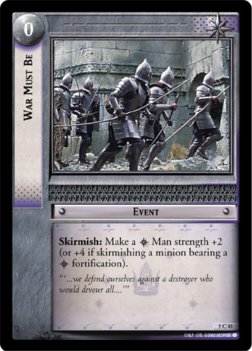 War Must Be (5C43)