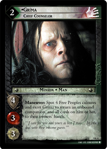 Grima, Chief Counselor (5R51)