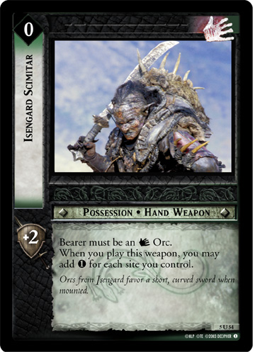 Isengard Scimitar (5U54)