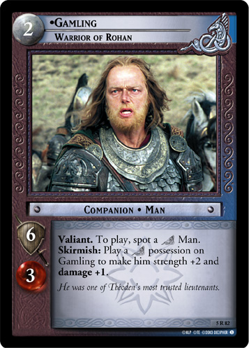 Gamling, Warrior of Rohan (5R82)