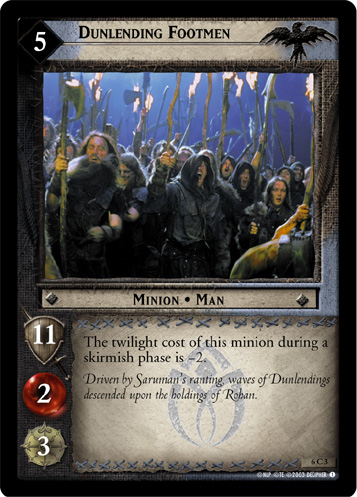 Dunlending Footmen (6C3)