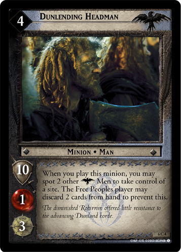 Dunlending Headman (6C4)