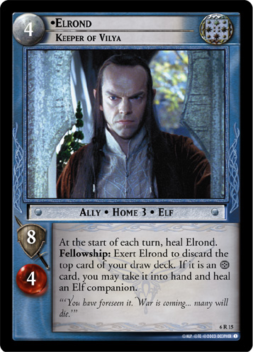 Elrond, Keeper of Vilya (6R15)