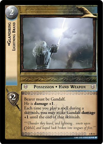 Glamdring, Lightning Brand (6R31)