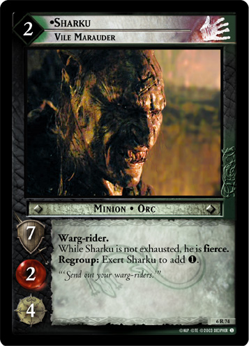 Sharku, Vile Marauder (6R74)
