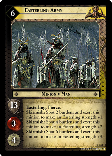 Easterling Army (6R78)