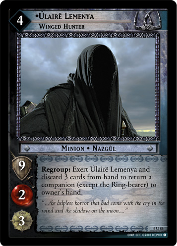 Ulaire Lemenya, Winged Hunter (6U86)