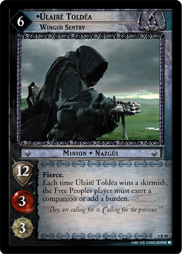 Ulaire Toldea, Winged Sentry (6R88)