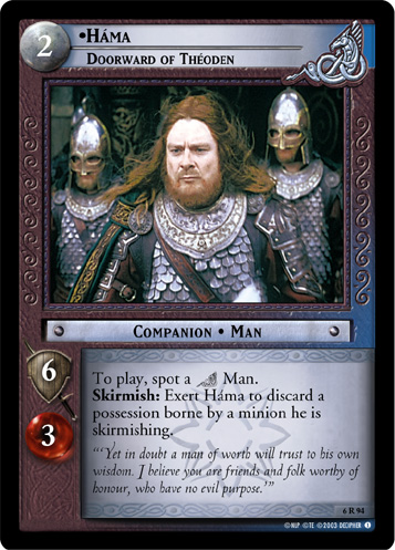 Hama, Doorward of Theoden (6R94)