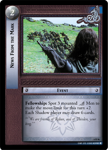 News From the Mark (6R96)