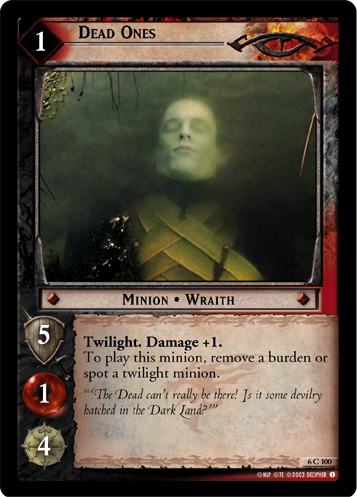 Dead Ones (6C100)