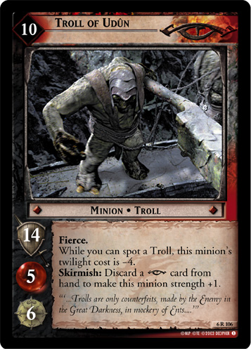 Troll of Udun (6R106)