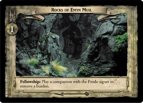 Rocks of Emyn Muil (6U115)