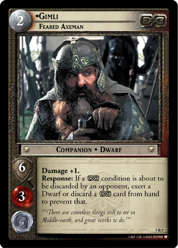 Gimli, Feared Axeman (7R7)