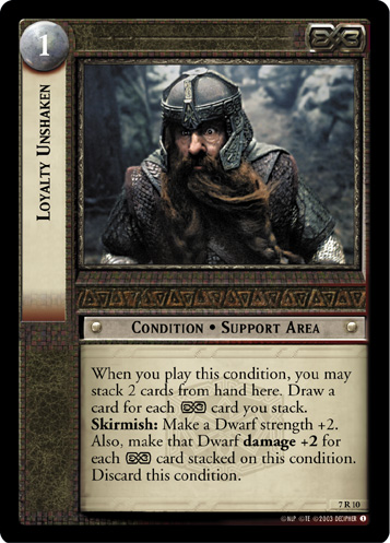 Loyalty Unshaken (7R10)