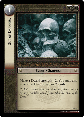 Out of Darkness (7C11)