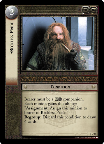 Reckless Pride (7U13)