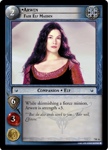 Arwen, Fair Elf Maiden (7R16)
