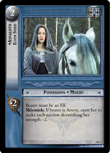 Asfaloth, Elven Steed (7R17)