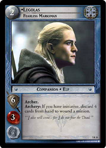 Legolas, Fearless Marksman (7R25)