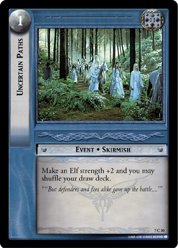 Uncertain Paths (7C30)