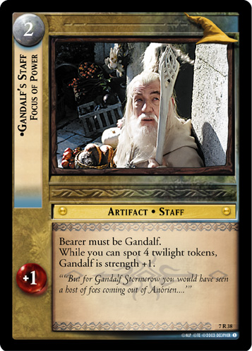 Gandalf's Staff, Focus of Power (7R38)