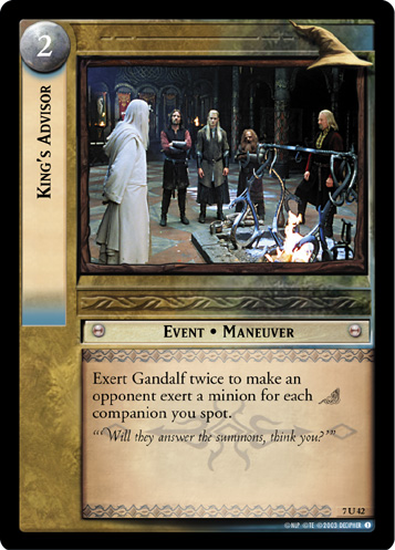King's Advisor (7U42)