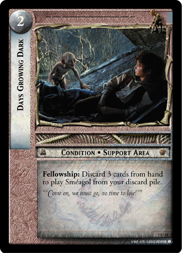 Days Growing Dark (7U55)