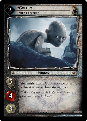 Gollum, Vile Creature (7C59)