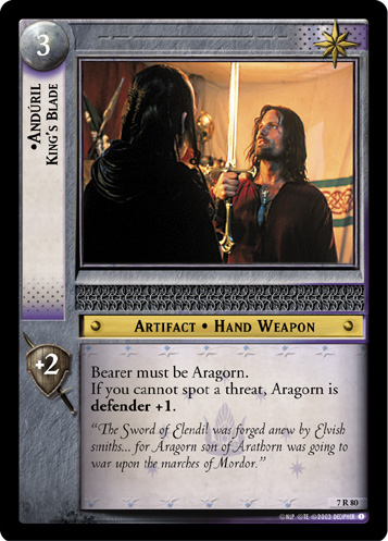 Anduril, King's Blade (7R80)