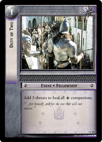 Duty of Two (7C89)