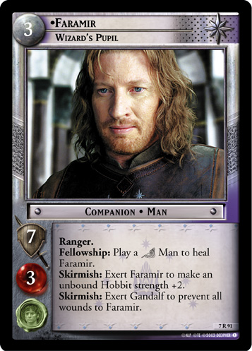 Faramir, Wizard's Pupil (7R91)