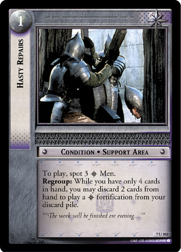 Hasty Repairs (7U102)