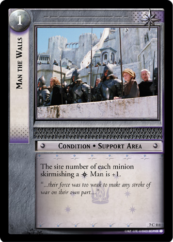 Man the Walls (7C111)