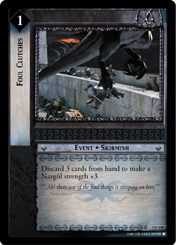 Foul Clutches (7U178)