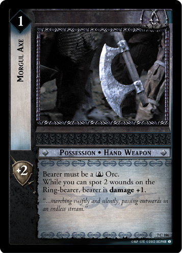 Morgul Axe (7C186)
