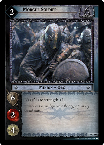 Morgul Soldier (7C199)
