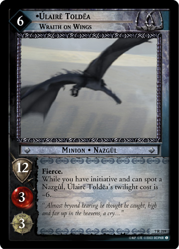 Ulaire Toldea, Wraith on Wings (7R219)
