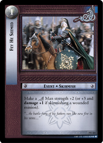 Fey He Seemed (7U231)
