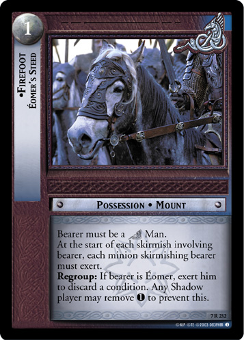 Firefoot, Eomer's Steed (7R232)