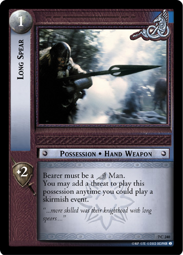 Long Spear (7C240)