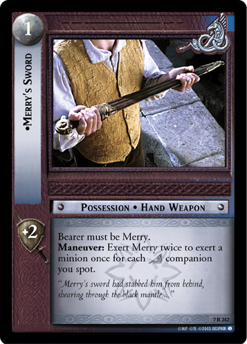 Merry's Sword (7R242)