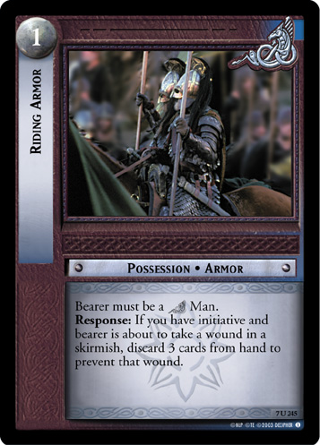 Riding Armor (7U245)
