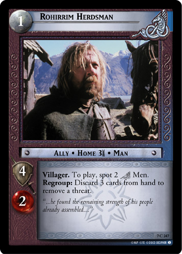 Rohirrim Herdsman (7C247)
